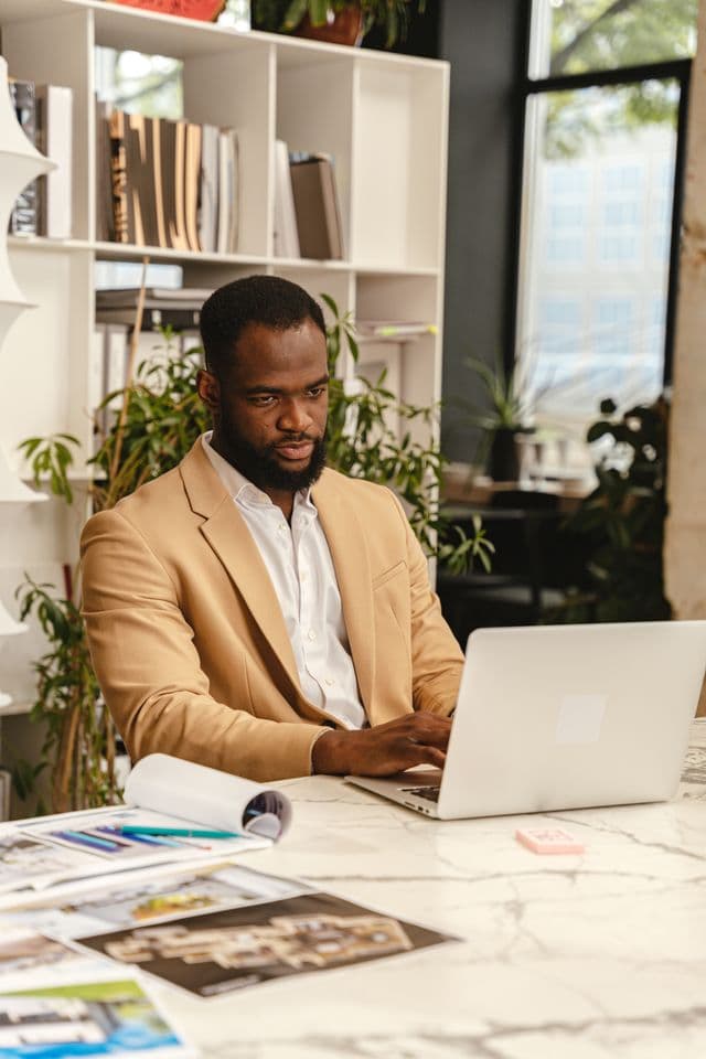Business professional in an office